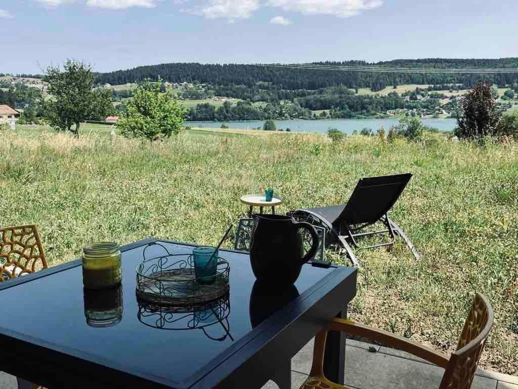 La Parenthese Vue Lac Les Grangettes Eksteriør billede